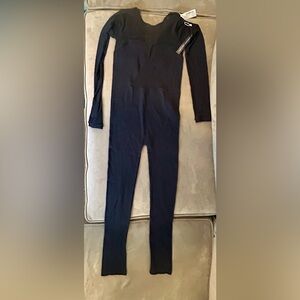 NWT Zara Limitless Contour Collection Ribbed Seamless Jumpsuit, Sz M-L